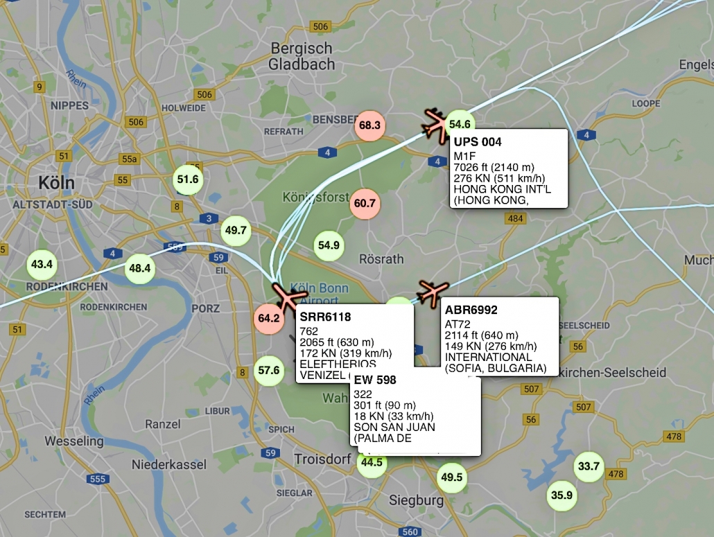 Köln/Bonn: Nachtflüge belasten Anwohner immer mehr - FWG ...